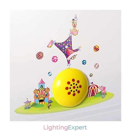 Clown High Temperature Resistant Plastic Light And 10 C Can Remove Creative 3D Wall Paper Wall Lamp Clown High Temperature Resistant Plastic Light And 10 C Can Remove Creative 3D Wall Paper Wall Lamp