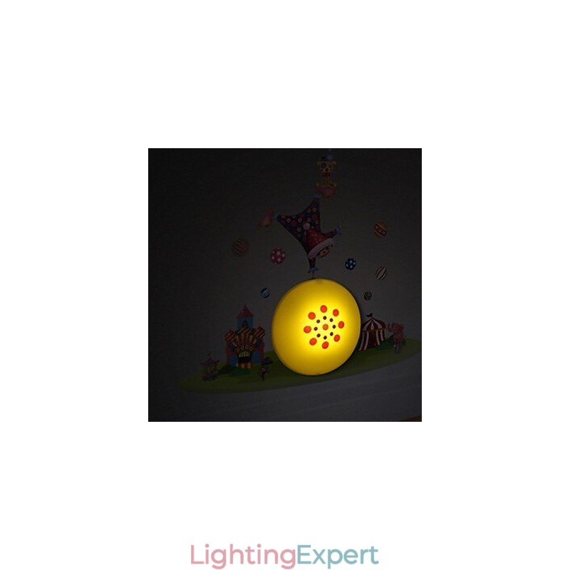 Clown High Temperature Resistant Plastic Light And 10 C Can Remove Creative 3D Wall Paper Wall Lamp