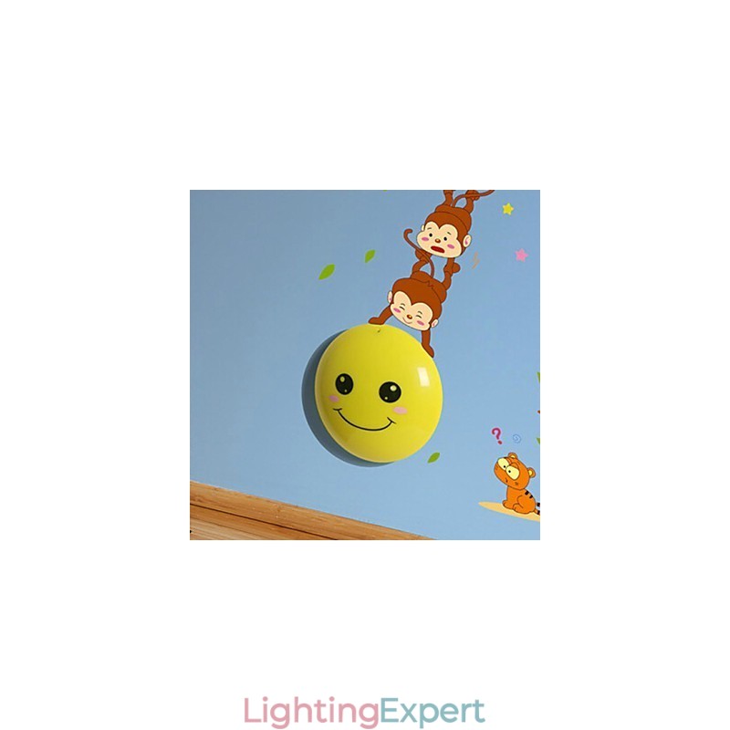 Wall stickers Monkeys light activated intelligent induction smetope adornment wall lamp