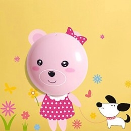 Wall stickers bear light activated intelligent electric induction smetope adornment wall lamp