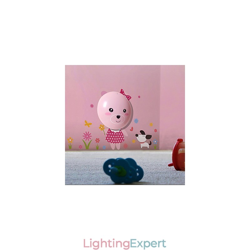 Wall stickers bear light activated intelligent electric induction smetope adornment wall lamp