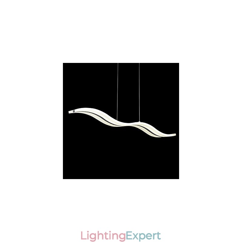 Modern Contemporary Chrome Pendant Light