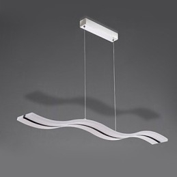 Modern Contemporary Chrome Pendant Light
