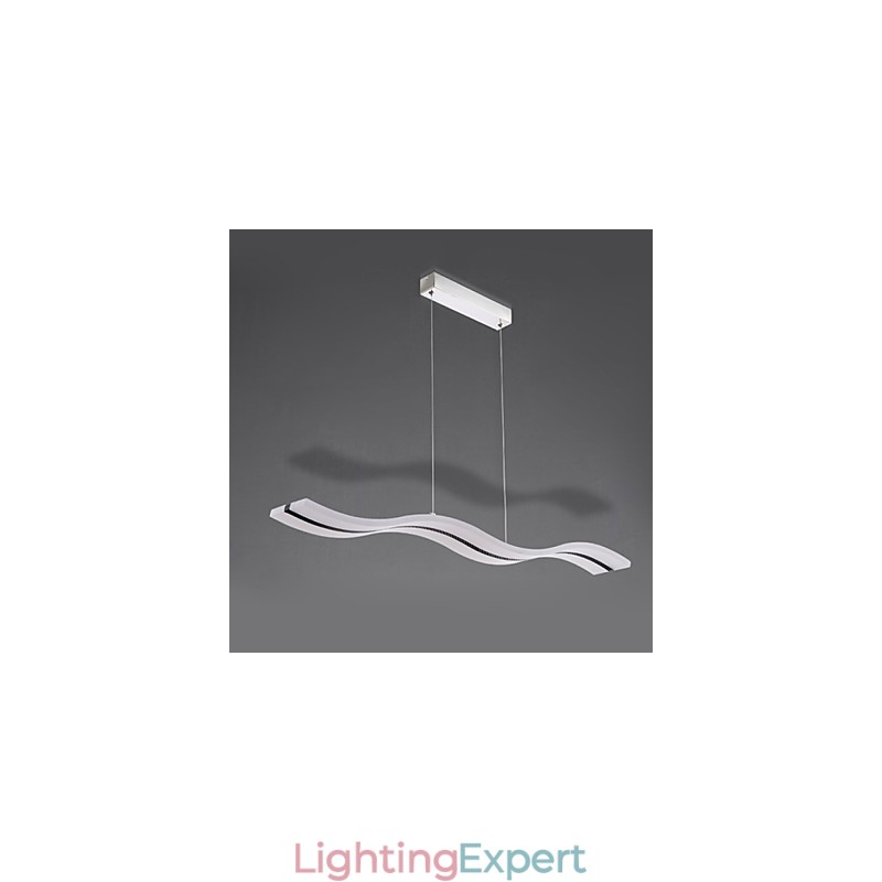 Modern Contemporary Chrome Pendant Light