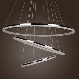 70W Modern Contemporary Mini Style Electroplated Metal Pendant Light