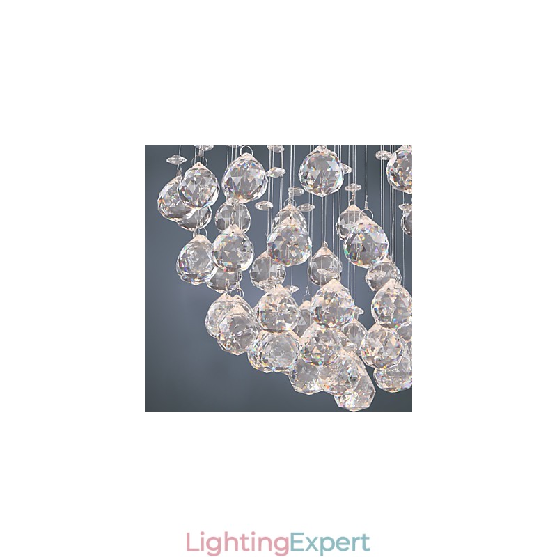 Chandelier Luxury Modern Crystal 4 Lights
