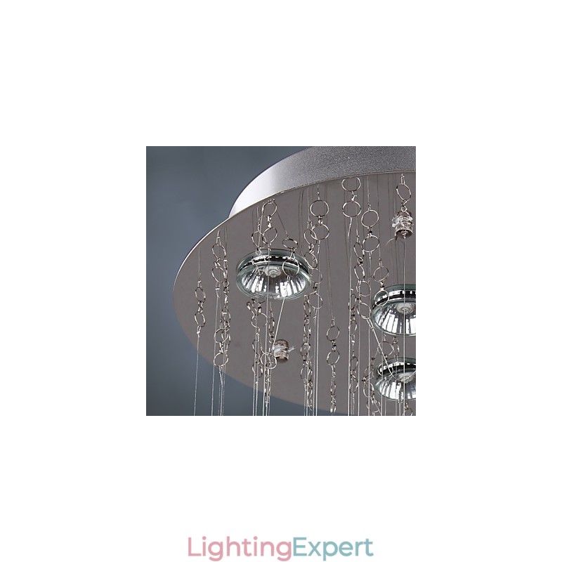 Chandelier Luxury Modern Crystal 4 Lights