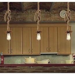 Traditional Classic Rustic Lodge Vintage Country Retro Pendant Light