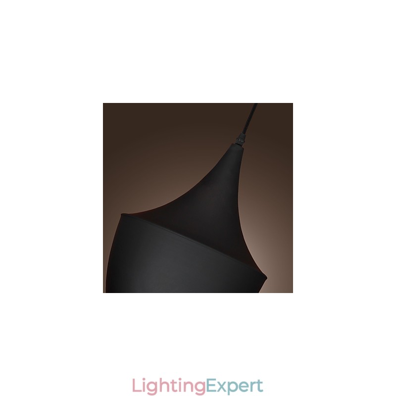 Pendant Light Retro Vintage Tom Dixon Design Black