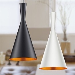 Pendant Light Retro Vintage Tom Dixon Design Black White C Type Cafe pendant lamps