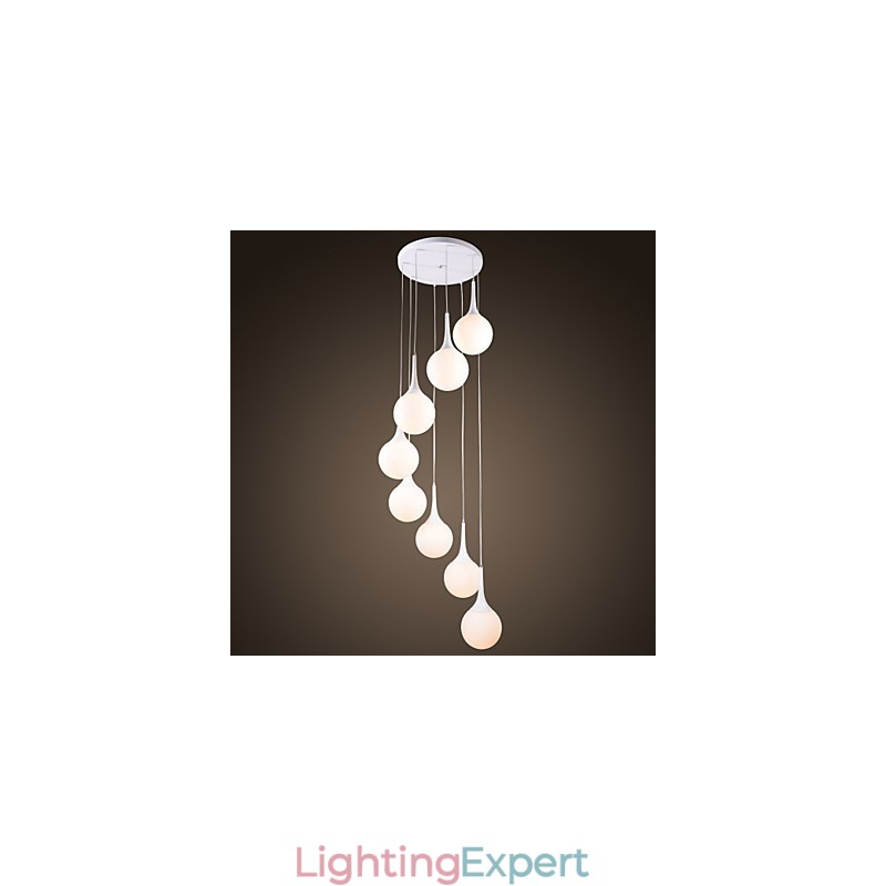 Modern Contemporary Globe Electroplated Pendant Light