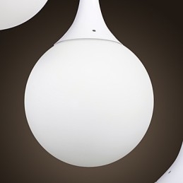 Modern Contemporary Globe Electroplated Pendant Light