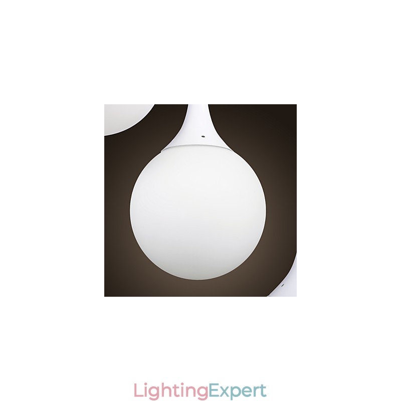 Modern Contemporary Globe Electroplated Pendant Light