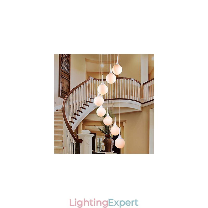 Modern Contemporary Globe Electroplated Pendant Light