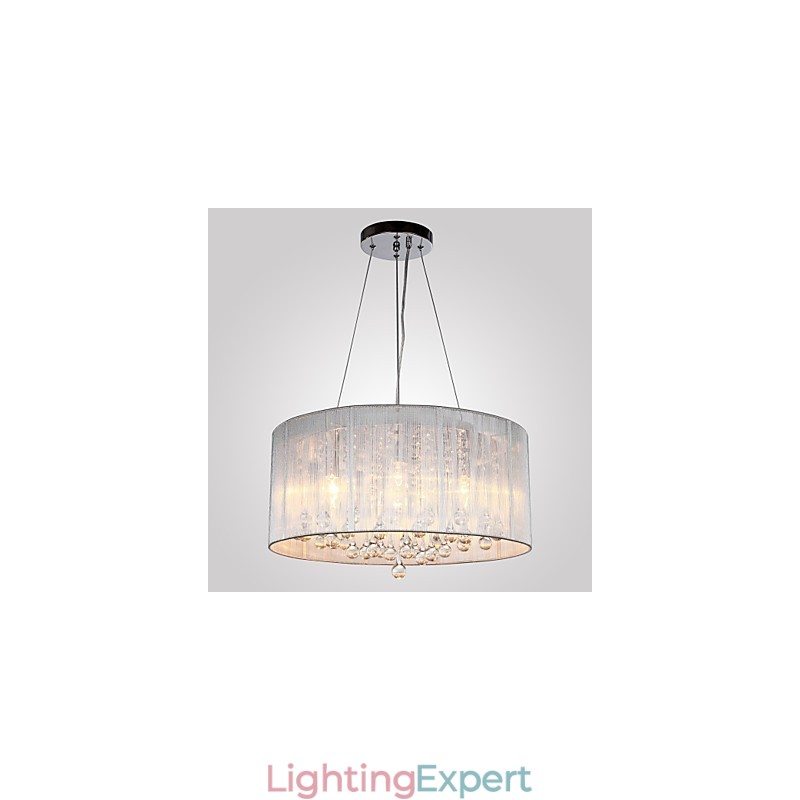 Drum Pendant Modern 4 Lights