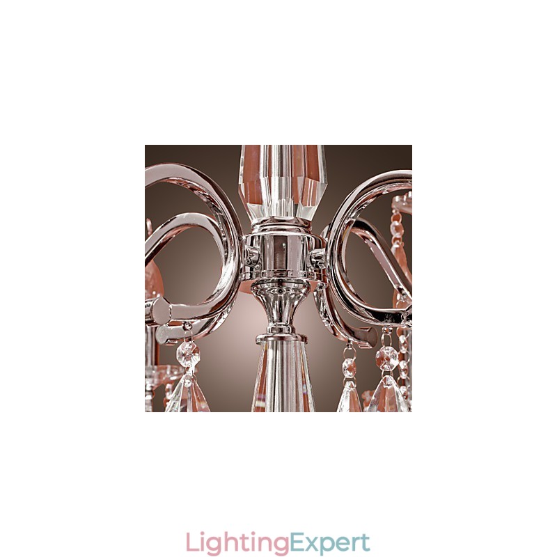 Chandelier Crystal Modern 2 Tiers Living 12 Lights