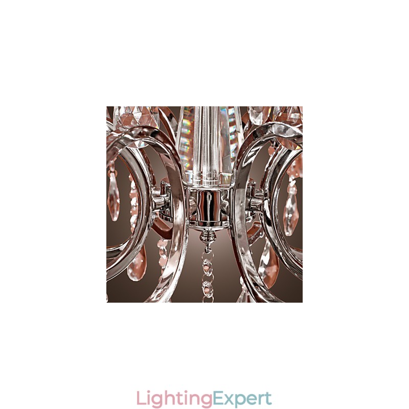 Chandelier Crystal Modern 2 Tiers Living 12 Lights