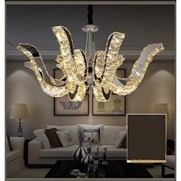 Crystal Lamp Modern Luxury Candle Crystal Pendant Lamp