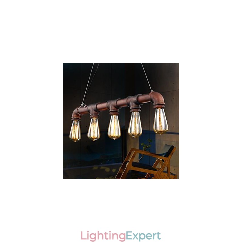 American Country Industrial Porch Loft Conduit Droplight