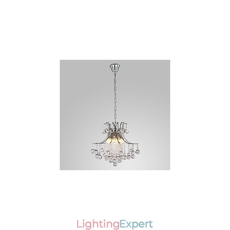 Pendant Light Luxury Modern Crystal Living 6 Lights
