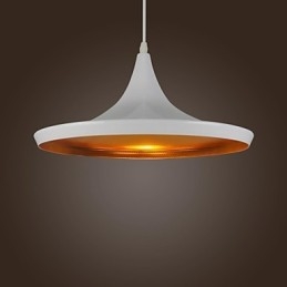 Modern Contemporary Country Retro Painting Metal Pendant Light