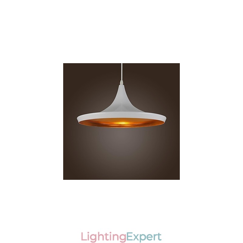 Modern Contemporary Country Retro Painting Metal Pendant Light