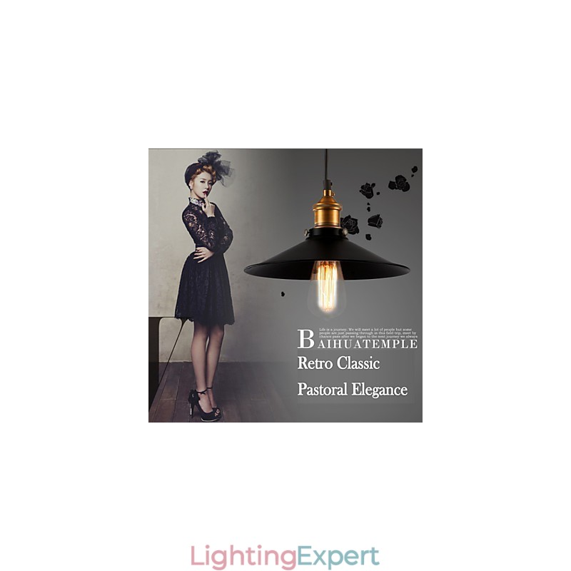 European Style Retro Classic Pendant Light Art Droplight Give Bulb Diameter 22CM