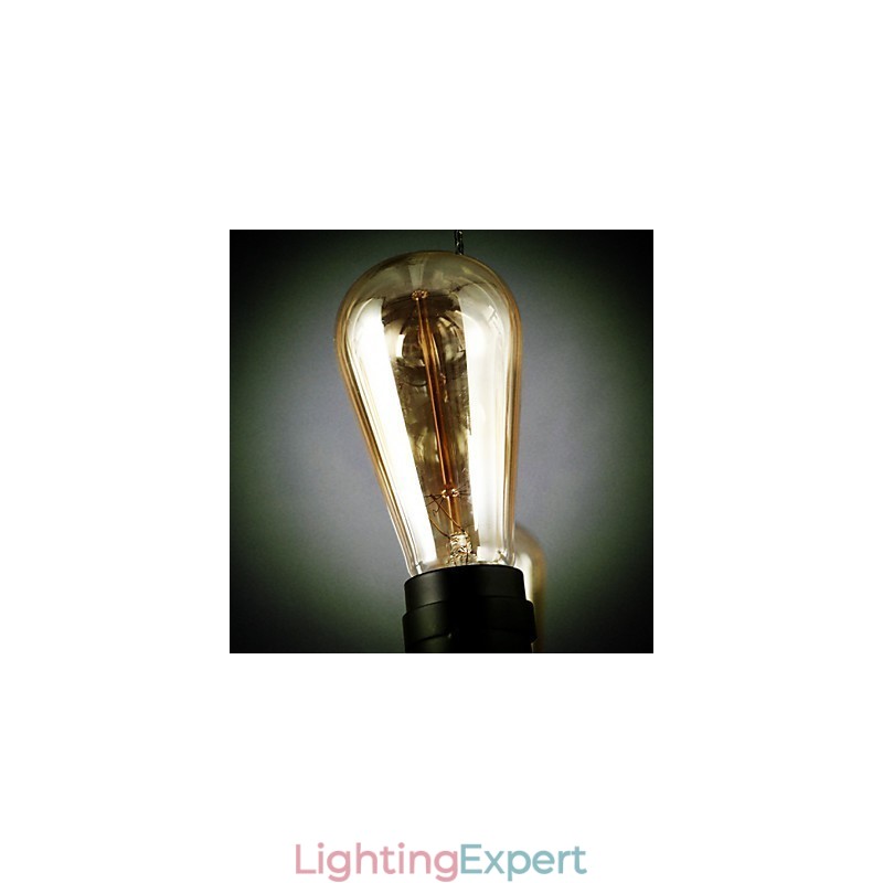Country Designers Painting Metal Pendant Light