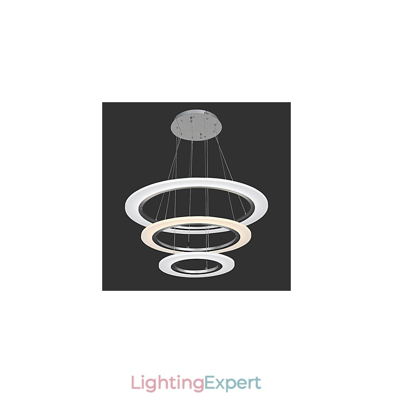 Acrylic Pendant Light Chandelier Ceiling Lighting with DIY Shape