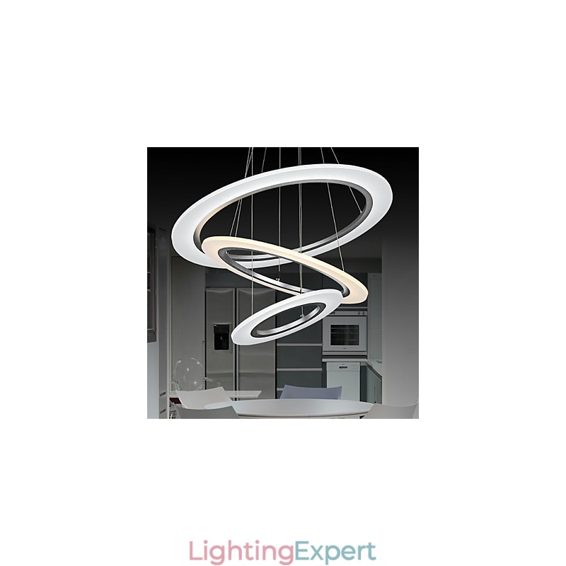 Acrylic Pendant Light Chandelier Ceiling Lighting with DIY Shape