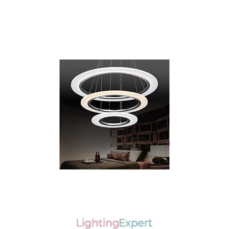 Acrylic Pendant Light Chandelier Ceiling Lighting with DIY Shape