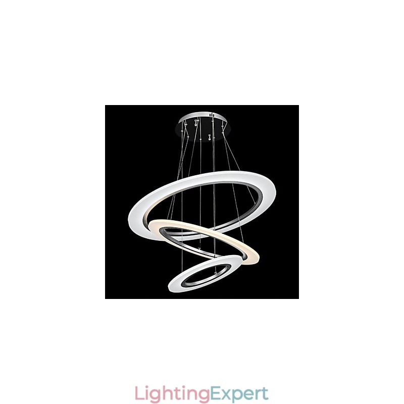 Acrylic Pendant Light Chandelier Ceiling Lighting with DIY Shape