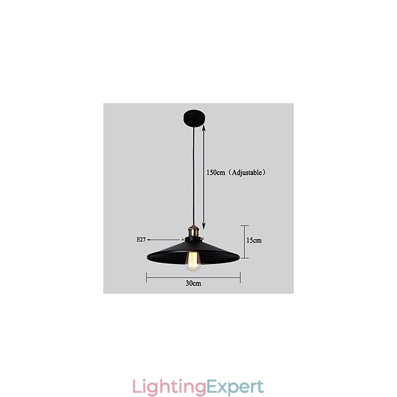 European Style Retro Classic Pendant Light Art Droplight Give Bulb Diameter 30CM