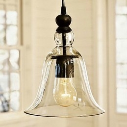 Traditional Classic Vintage Bowl Mini Style Electroplated Pendant Light