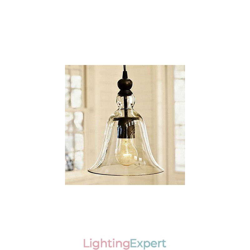 Traditional Classic Vintage Bowl Mini Style Electroplated Pendant Light