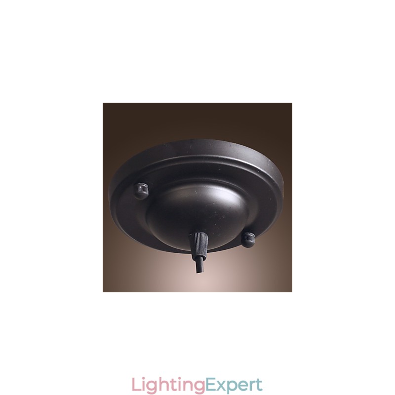 Traditional Classic Vintage Bowl Mini Style Electroplated Pendant Light