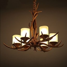 Chandelier Pendant Light Vintage Resin