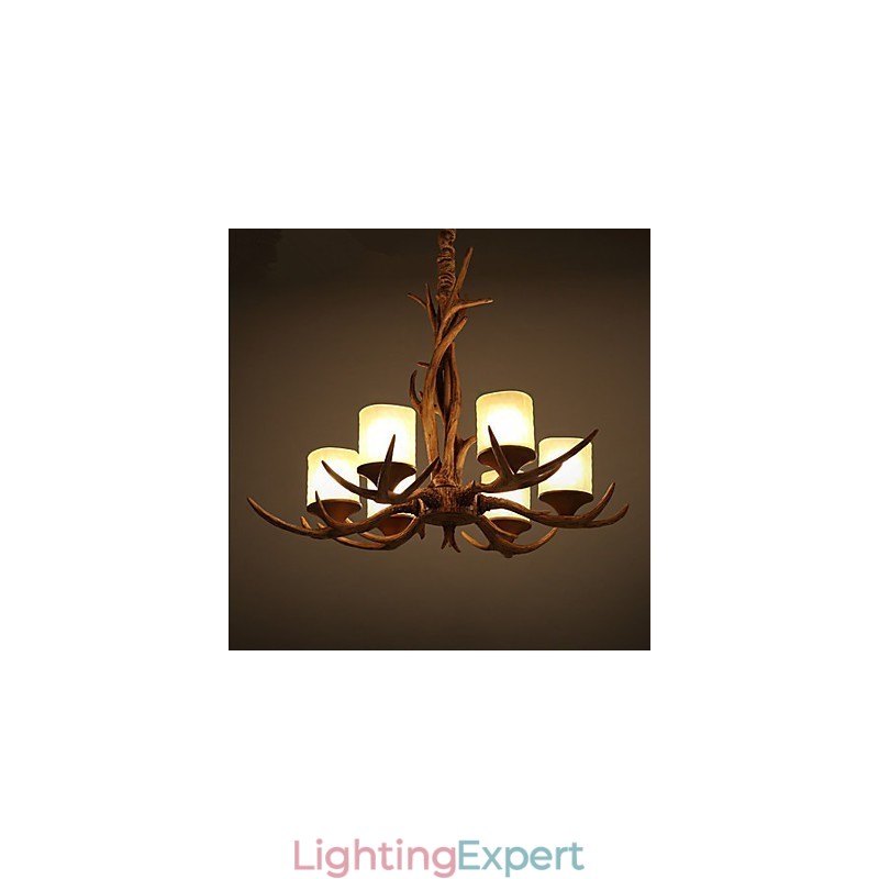 Chandelier Pendant Light Vintage Resin