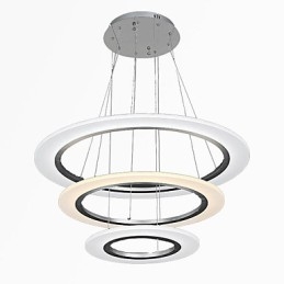 3 Ring DIY Shape Acrylic Pendant Light Ceiling Lamps Chandelier Fixtures with