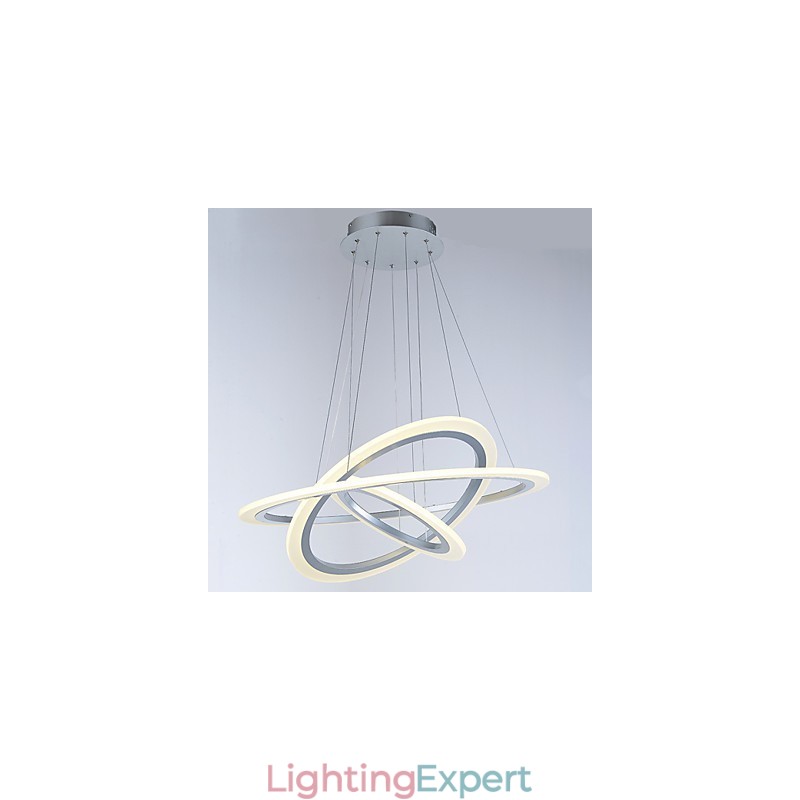 3 Ring DIY Shape Acrylic Pendant Light Ceiling Lamps Chandelier Lighting