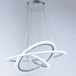 3 Ring DIY Shape Acrylic Pendant Light Ceiling Lamps Chandelier Lighting