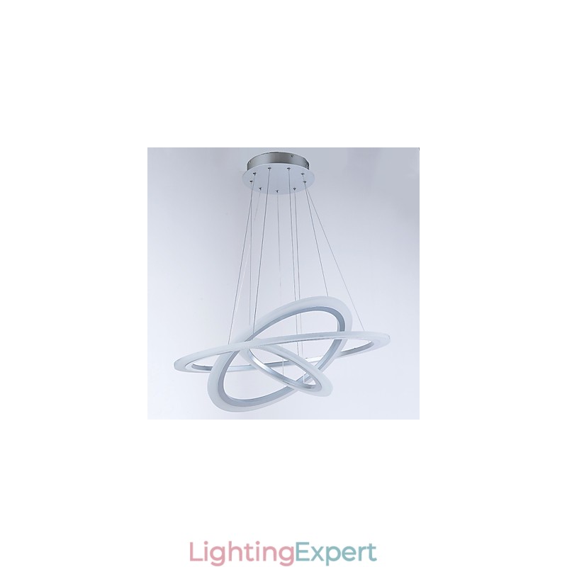 3 Ring DIY Shape Acrylic Pendant Light Ceiling Lamps Chandelier Lighting