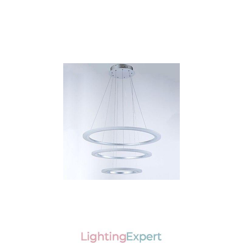 3 Ring DIY Shape Acrylic Pendant Light Ceiling Lamps Chandelier Lighting