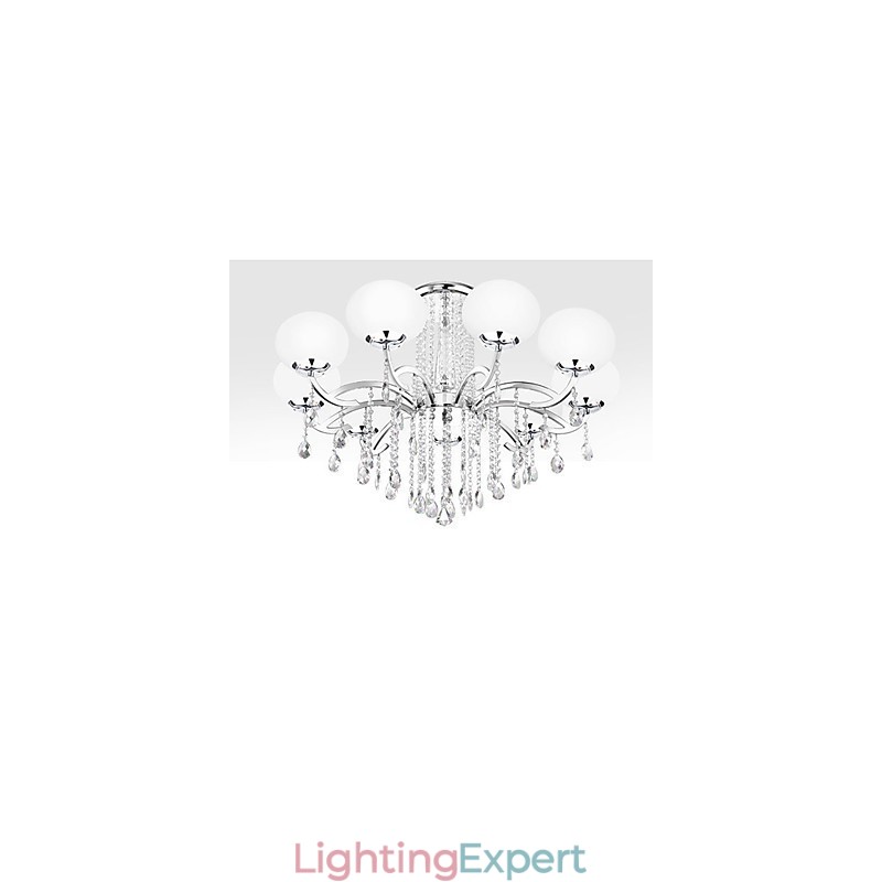 Chandelier Crystal Luxury Modern Living 9 Lights