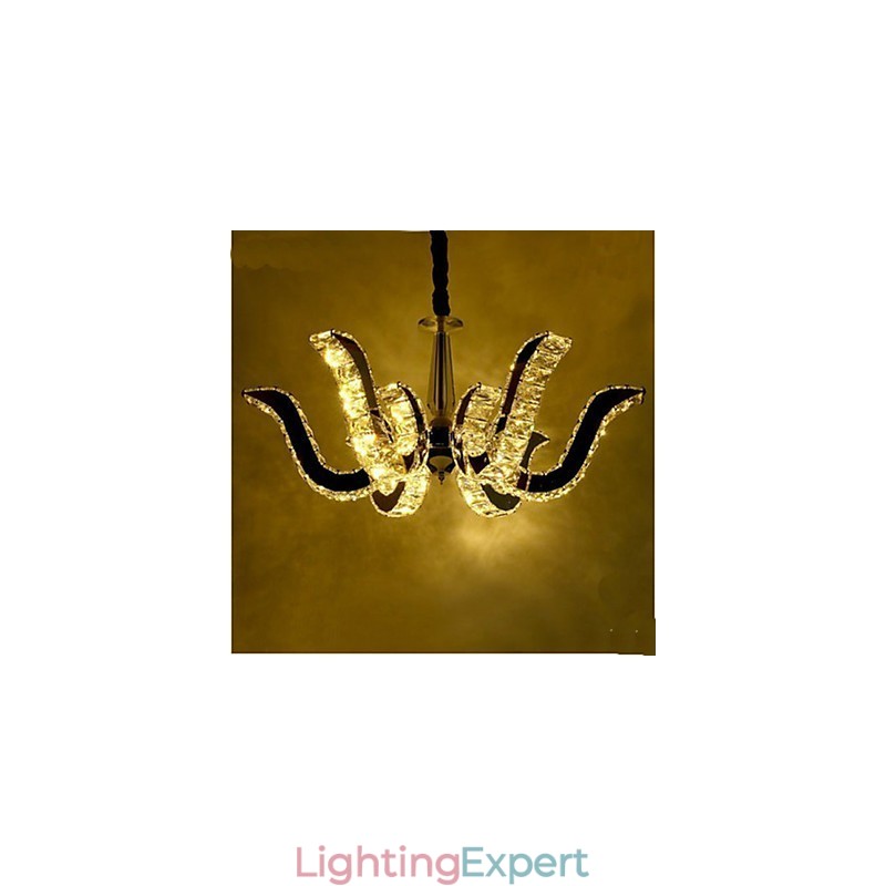 Crystal Lamp Modern Luxury Candle Crystal Pendant Lamp