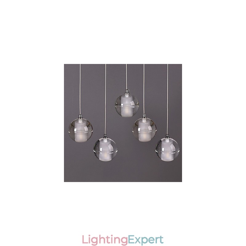 All Over The Sky Star Bocci Droplight Aurora Borealis Modern Glass Crystal Lamp