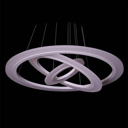 75 Watt Modern Contemporary Painting Acrylic Pendant Light