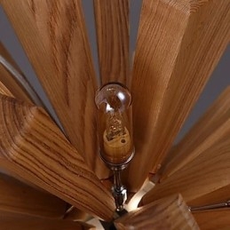 Pendant Lights Country Wood Bamboo