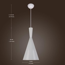 Modern Contemporary Retro Country Painting Metal Pendant Light