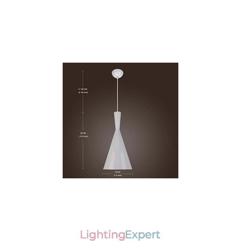 Modern Contemporary Retro Country Painting Metal Pendant Light